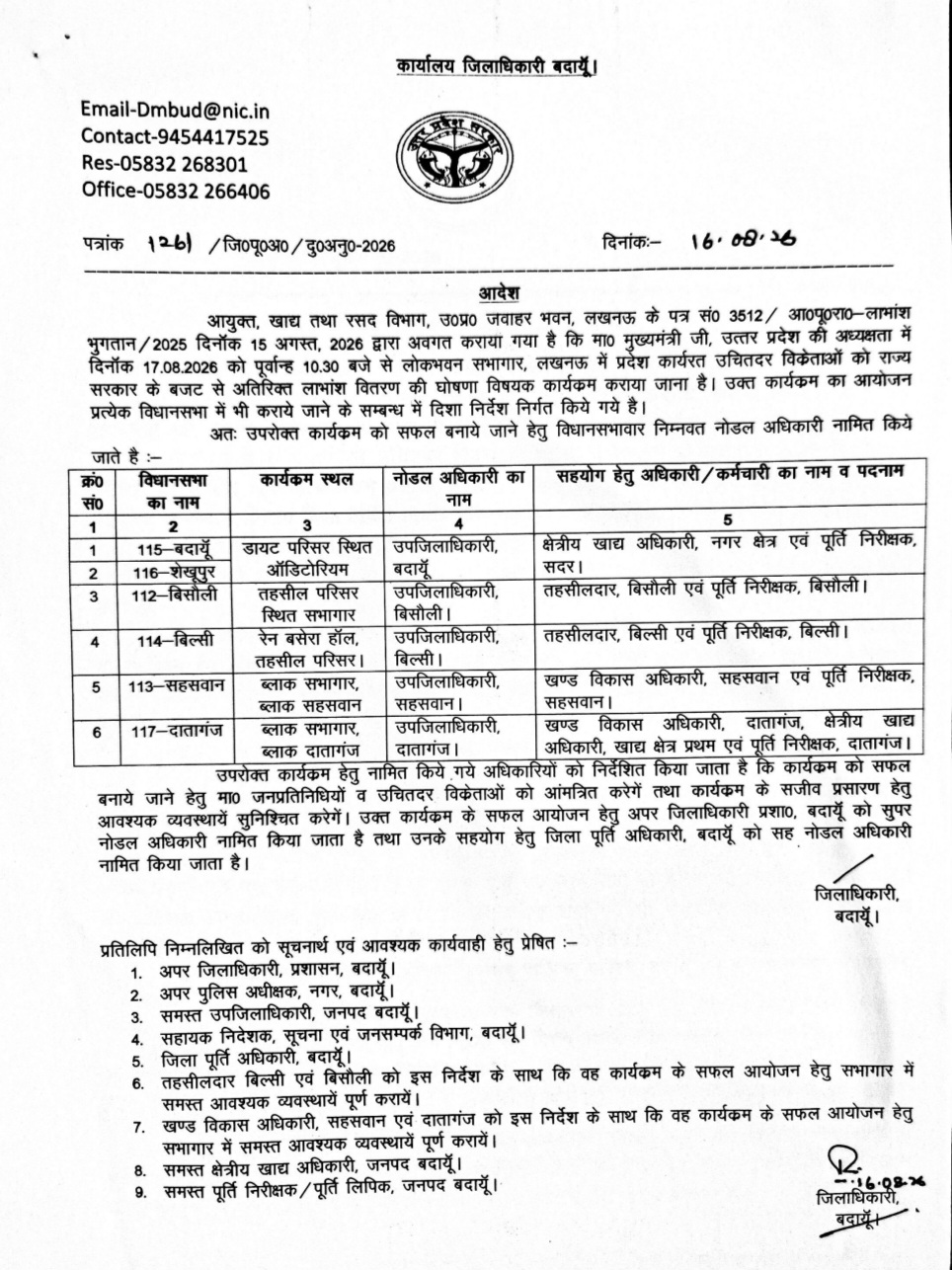 शासन द्वारा उचितदर विक्रेताओं (राशन डीलर) को मिलेगा अतिरिक्त लाभांश