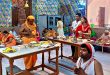 उझानी में जैन मंदिर में गूंजे भक्ति के स्वर, विधान पूजा में उमड़े श्रद्धालु।